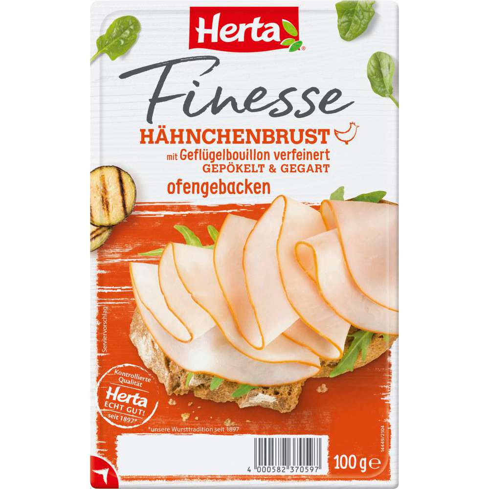 Produktabbildung Herta Finesse Hähnchenbrust, ofengebacken