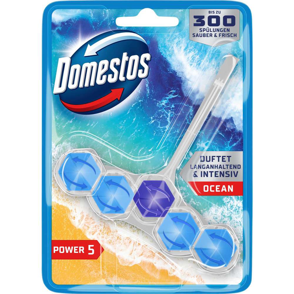 Produktabbildung Domestos WC-Stein Power 5, Ocean
