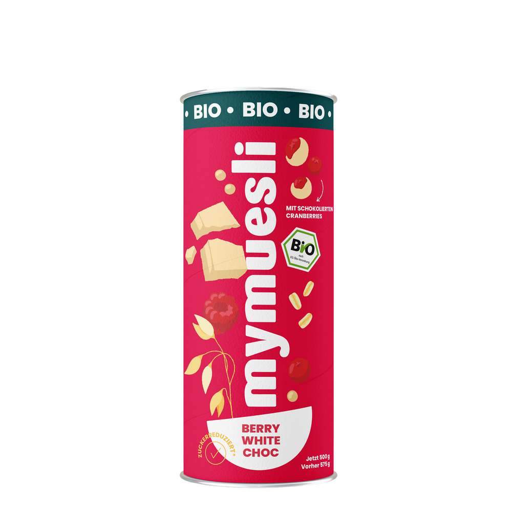 Produktabbildung MyMüsli Bio Super Müsli Berry-White-Choc