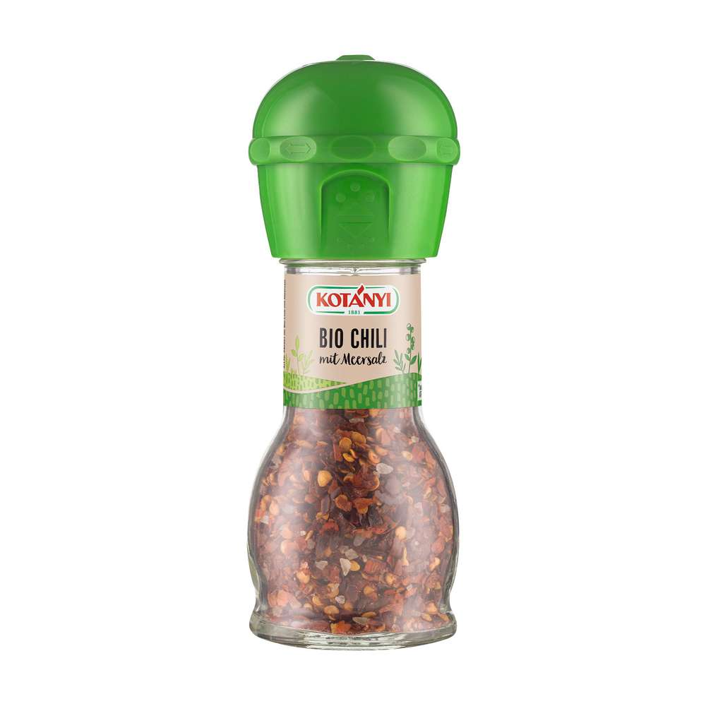 Produktabbildung Kotányi Bio Chili mit Meersalz