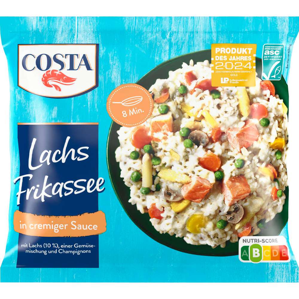 Produktabbildung Costa Lachsfrikassee in cremiger Sauce