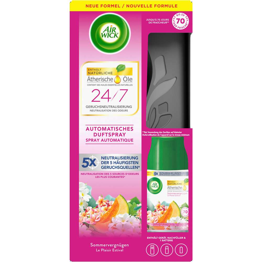 Produktabbildung Air Wick Duftspray Freshmatic Starter-Set, Sommervergnügen