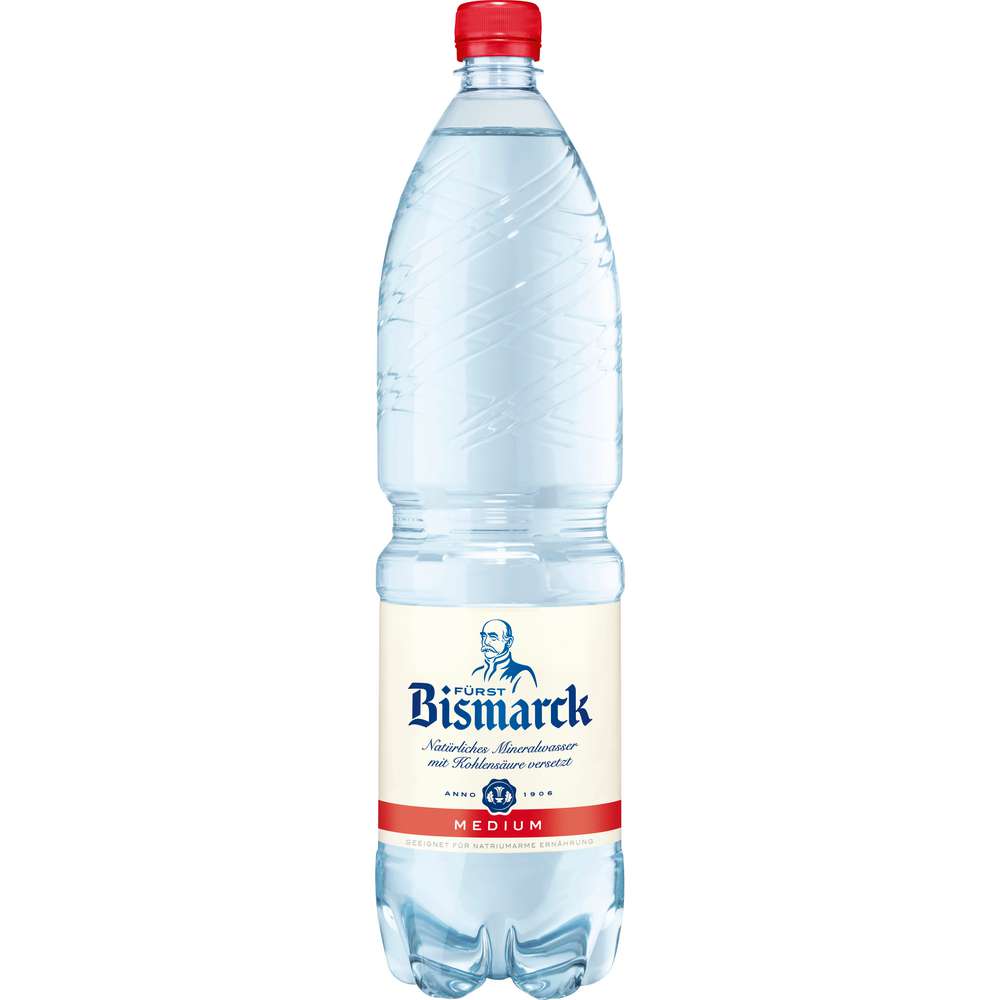 Produktabbildung Fürst Bismarck Mineralwasser, Medium