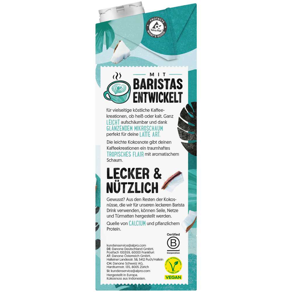 Produktabbildung Alpro Kokosnussdrink, Barista
