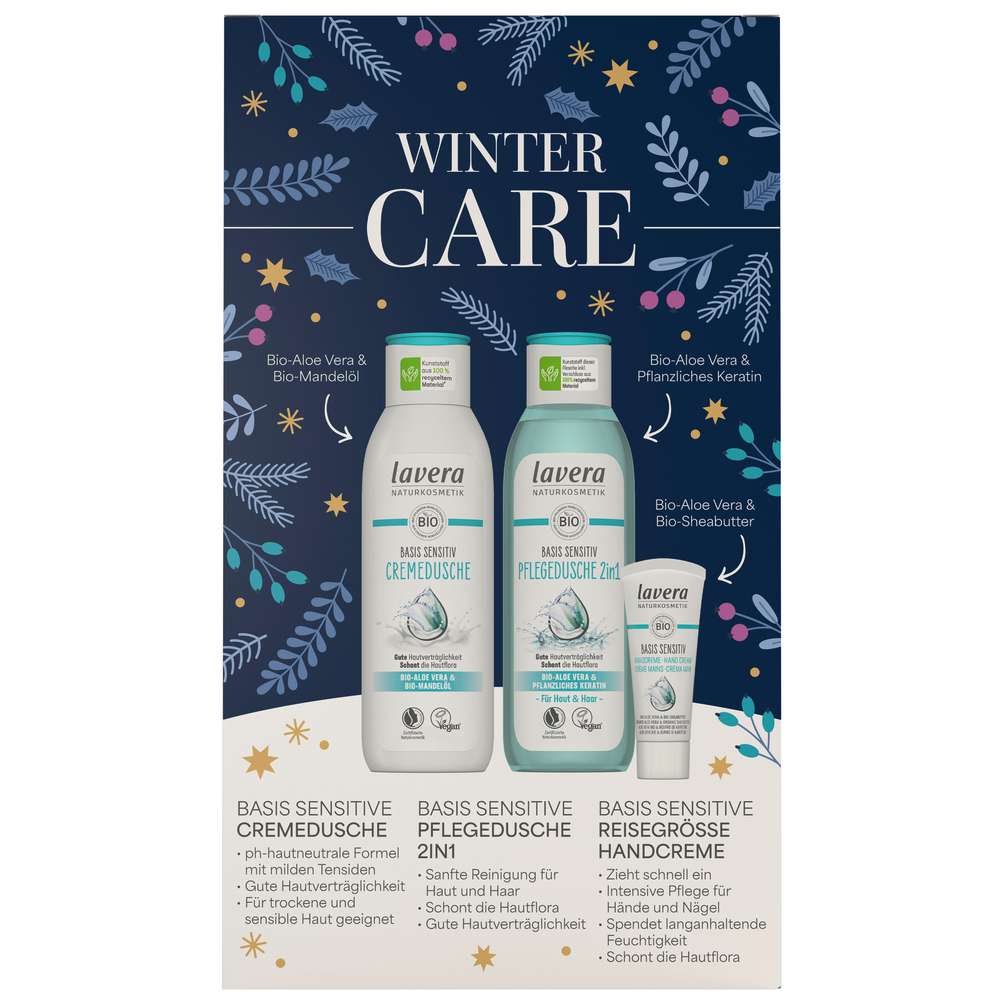Produktabbildung lavera Geschenk-Set Basis Sensitiv, Winter Care