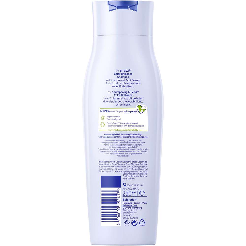 Produktabbildung Nivea Shampoo, Color Schutz