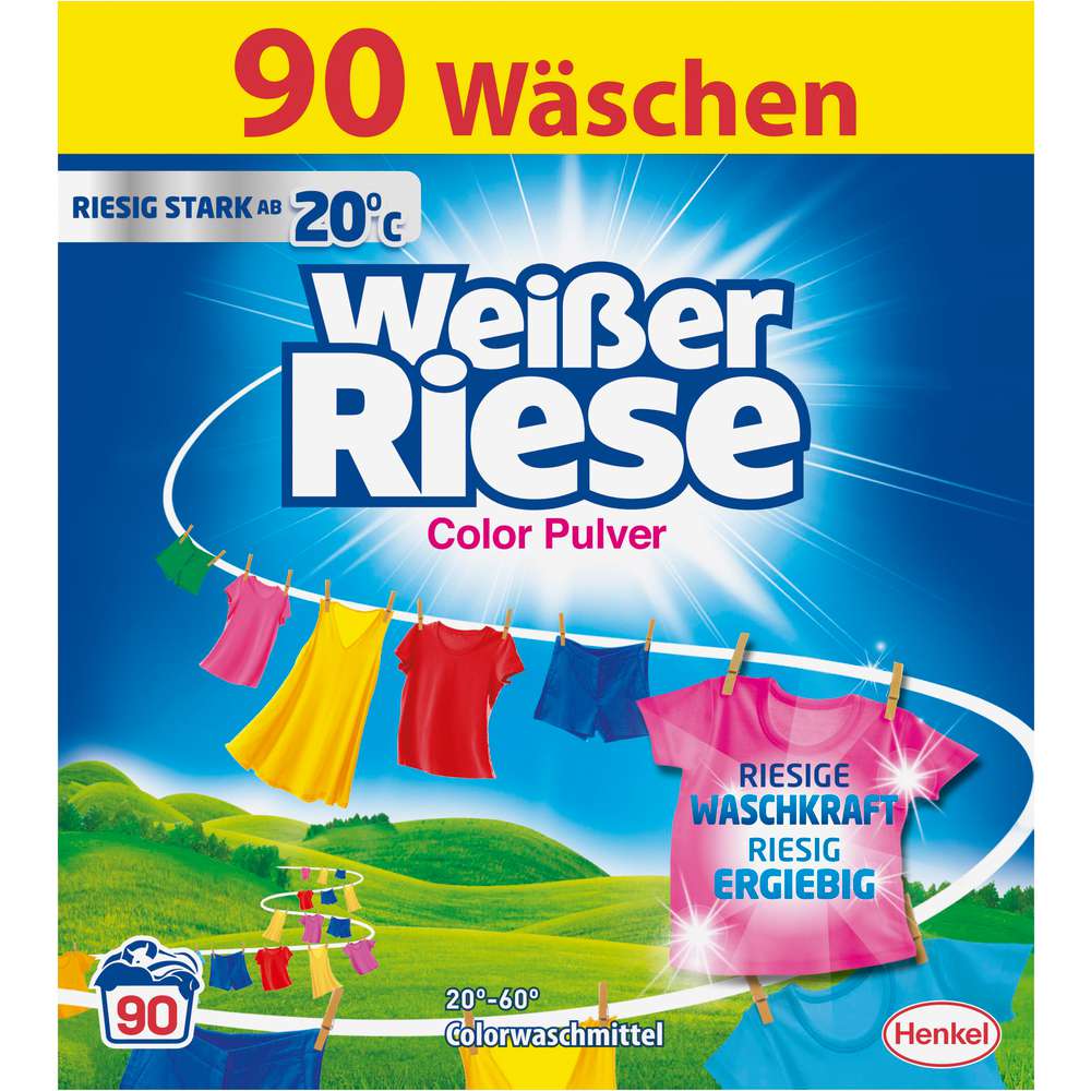 Produktabbildung Weißer Riese Color-Waschmittel, Pulver
