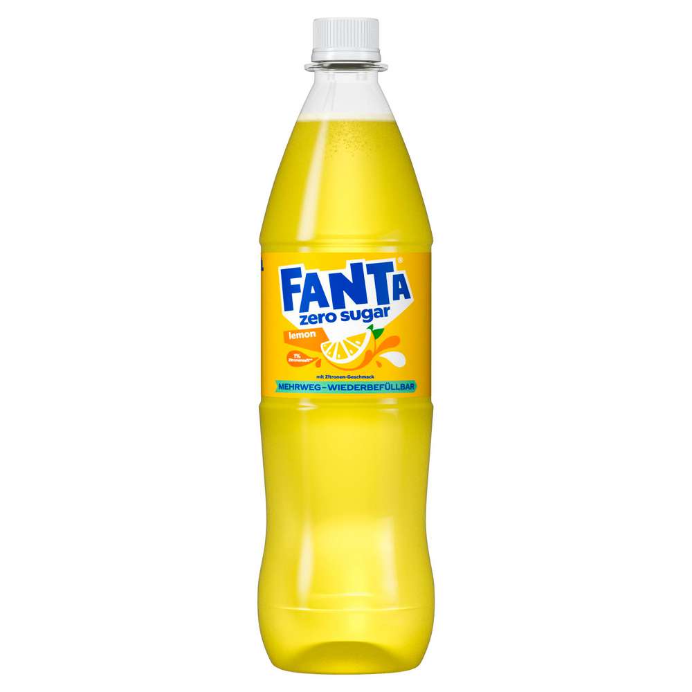 Produktabbildung Fanta Zitronen-Limonade, zuckerfrei