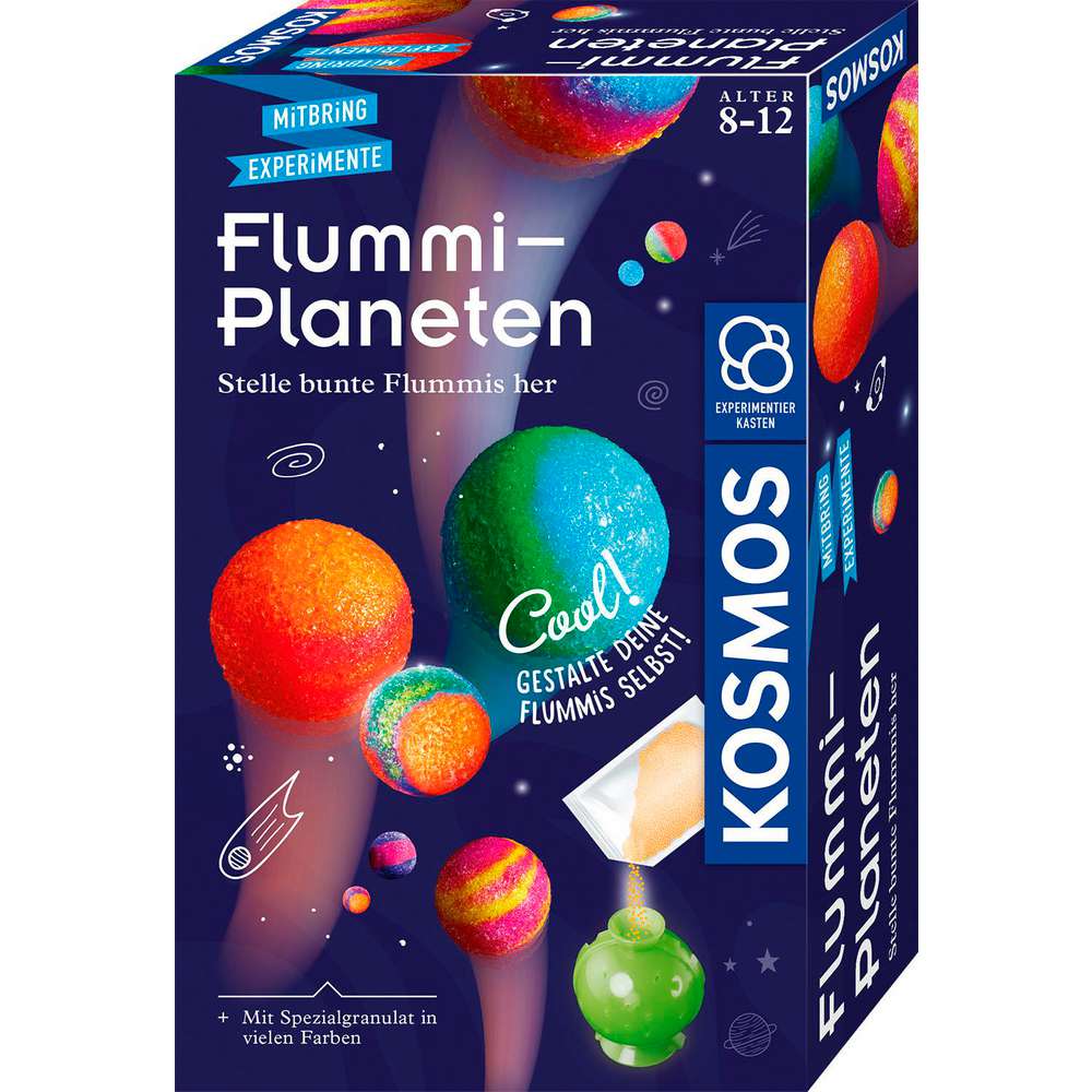 Produktabbildung Kosmos Experiment Flummi-Planeten