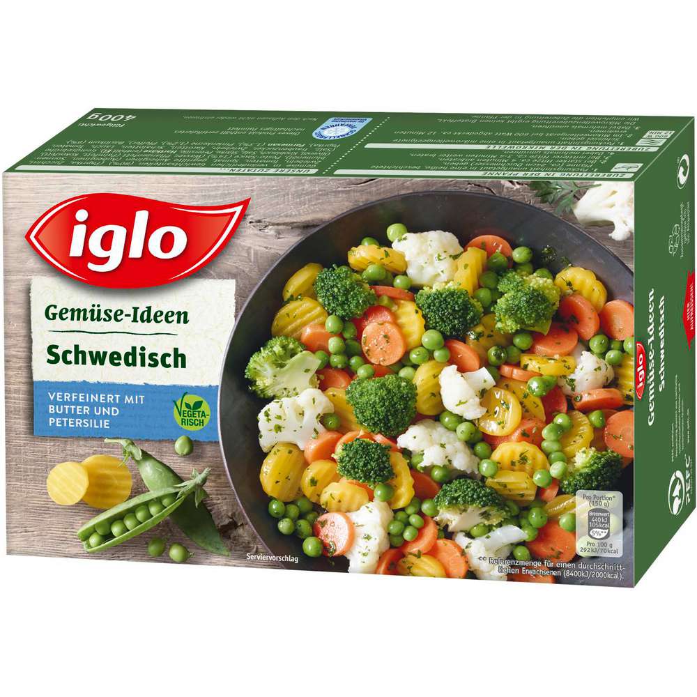 Produktabbildung Iglo Gemüseideen Schwedische Art, tiefgekühlt