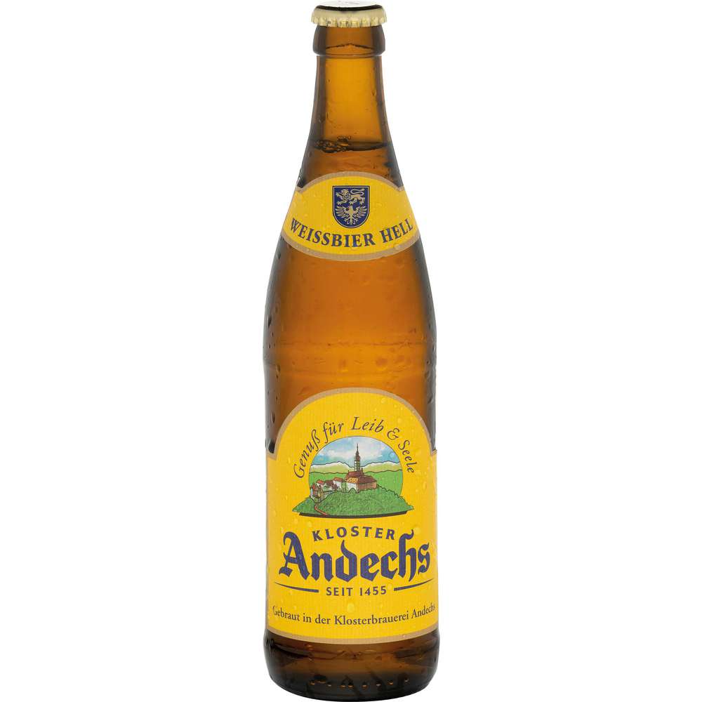 Produktabbildung Andechser Weißbier hell 5,5 %