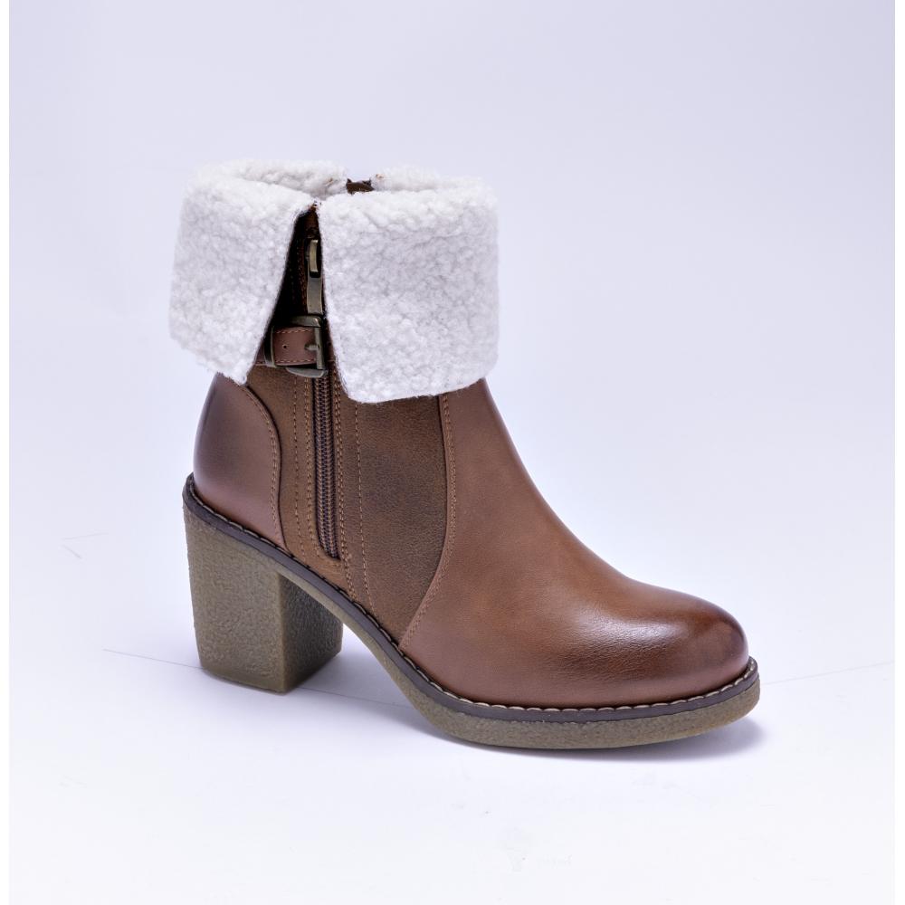 Produktabbildung keine Marke Damen-Schlupfoder Schnürstiefel, je Paar