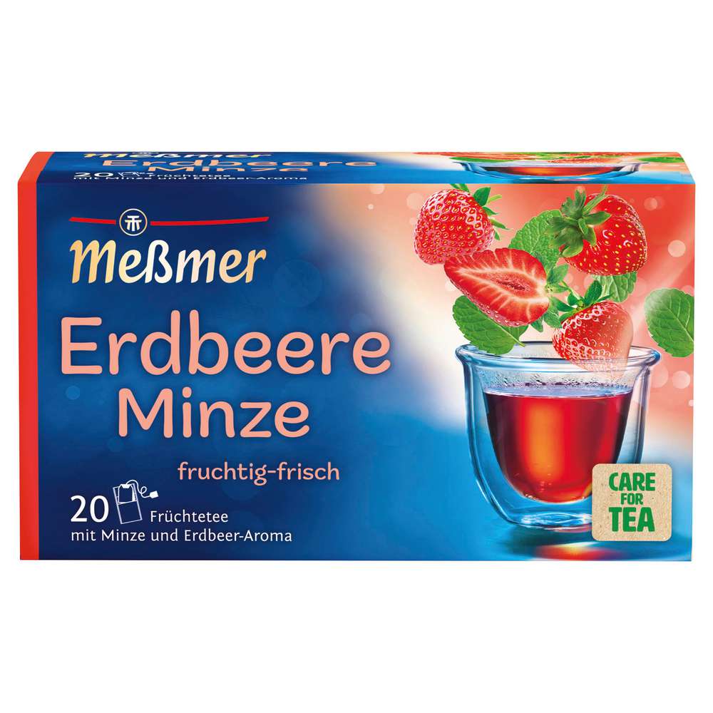 Produktabbildung Messmer Früchtetee, Erdbeere-Minze