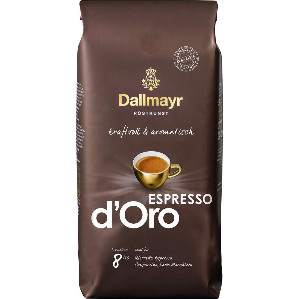 Produktabbildung Dallmayr Espresso d'Oro, ganze Bohne