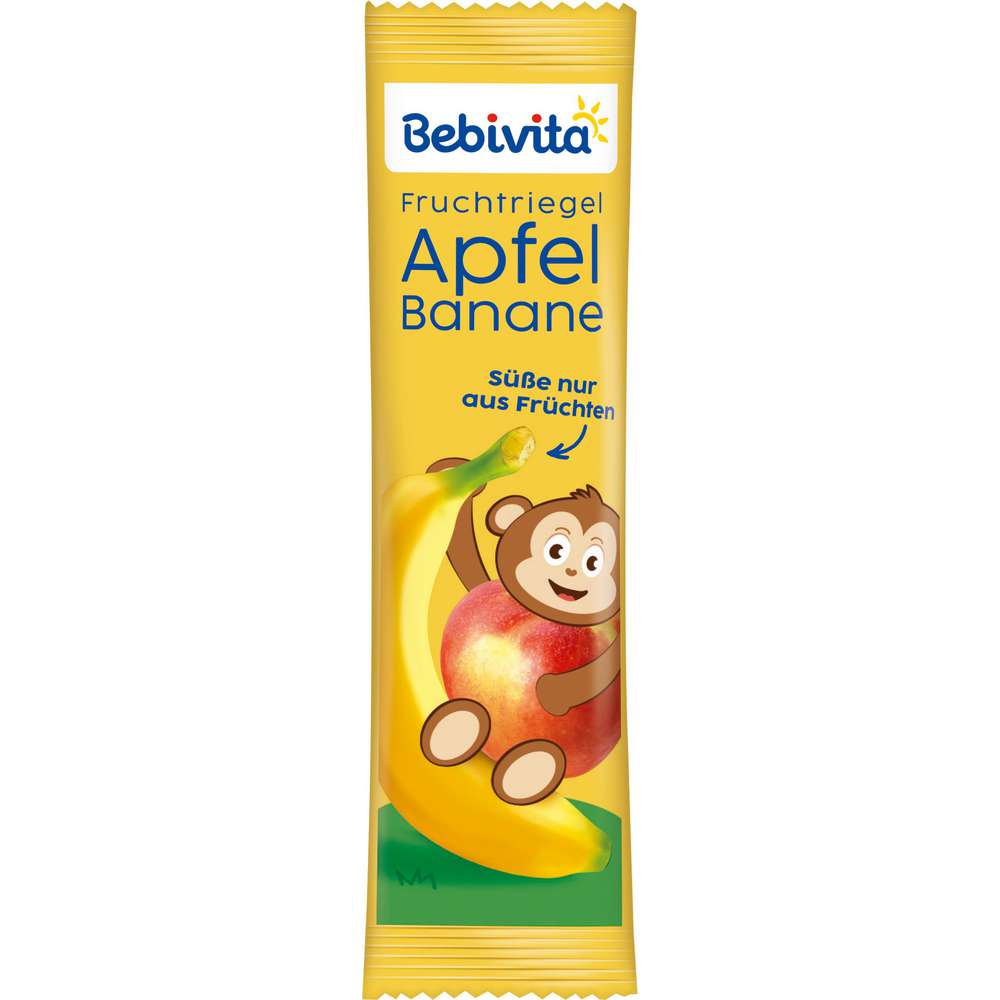 Produktabbildung Bebivita Fruchtriegel Apfel/Banane