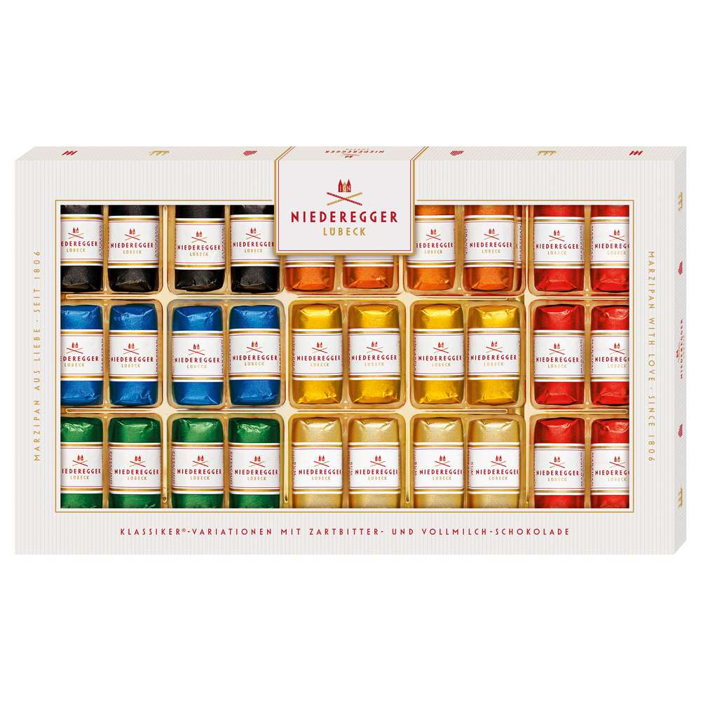 Produktabbildung Niederegger Pralinen Variationen Marzipan Klassiker