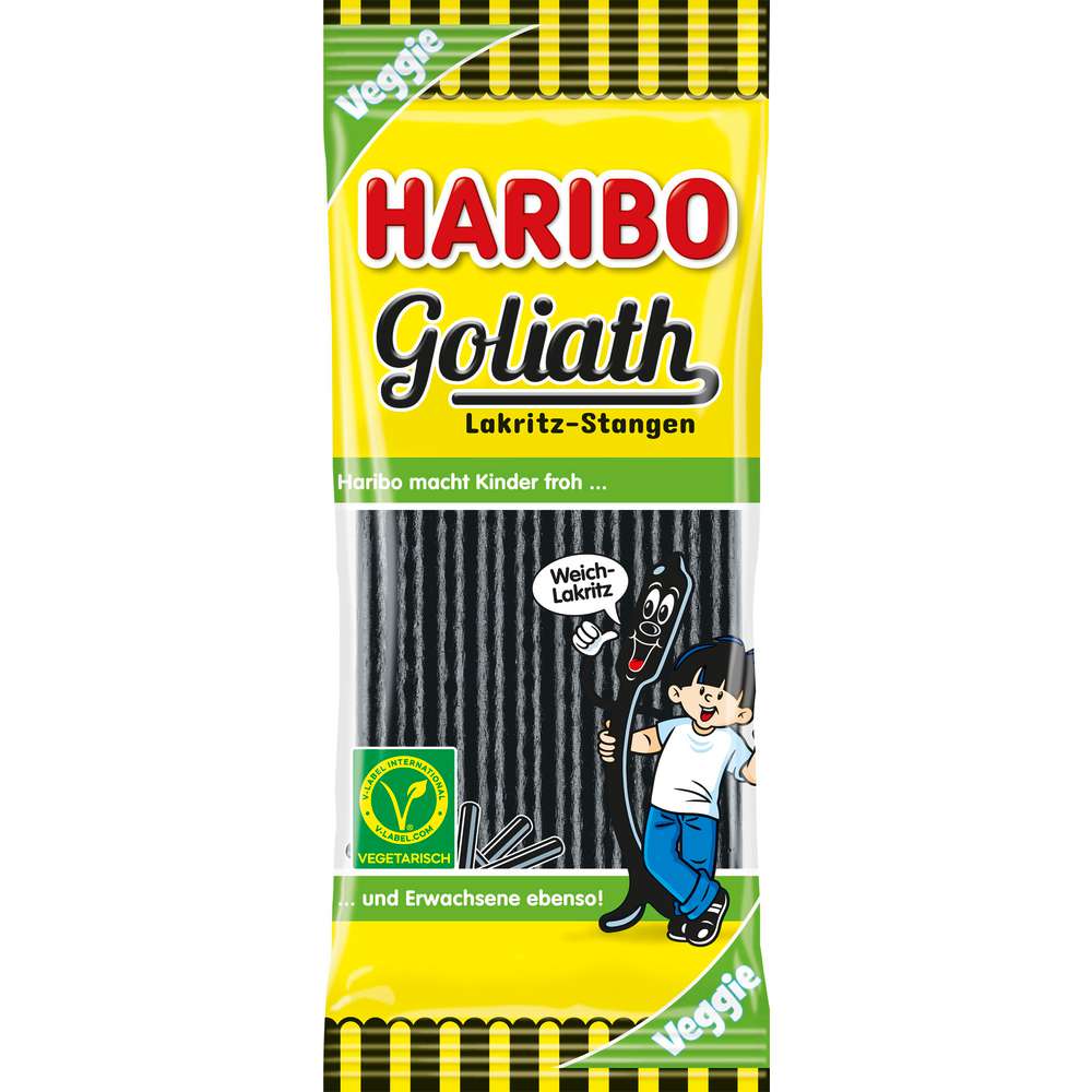 Produktabbildung Haribo Goliath Lakritz Stangen