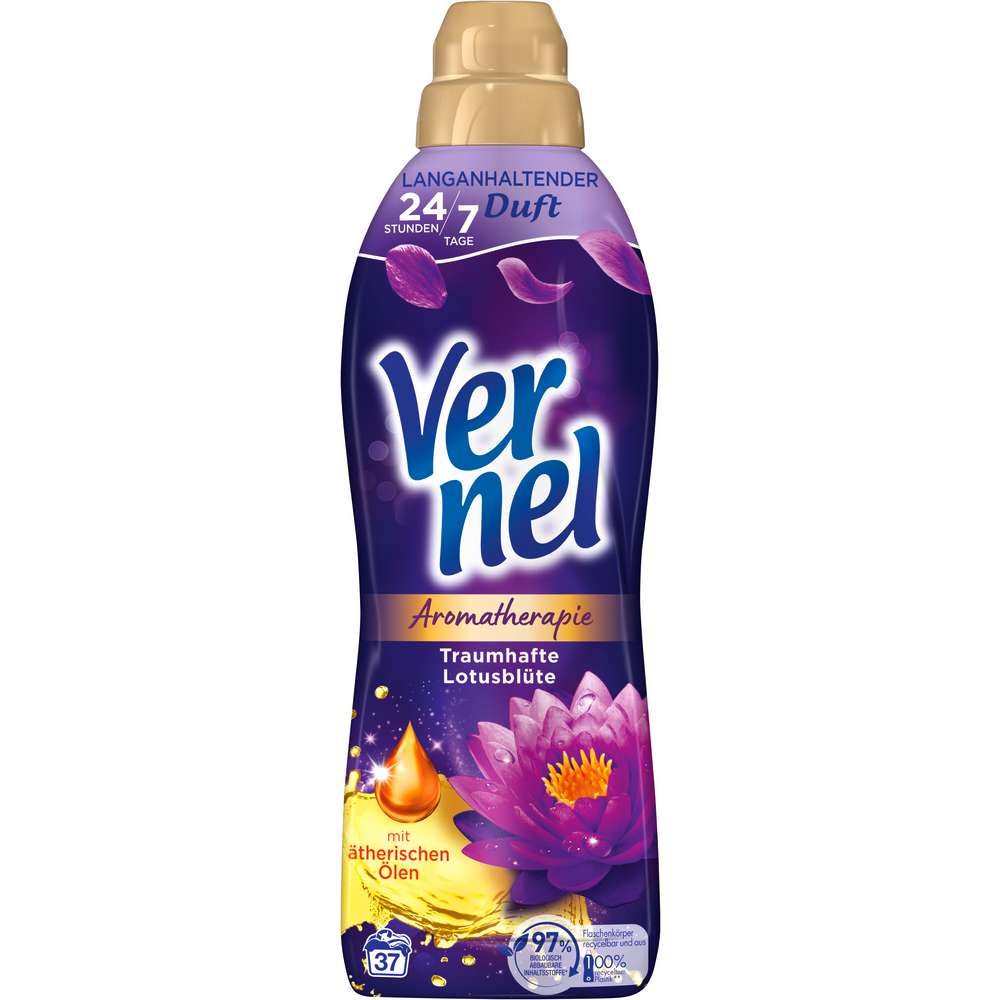 Produktabbildung Vernel Weichspüler Aroma Therapie, Lotusblüte