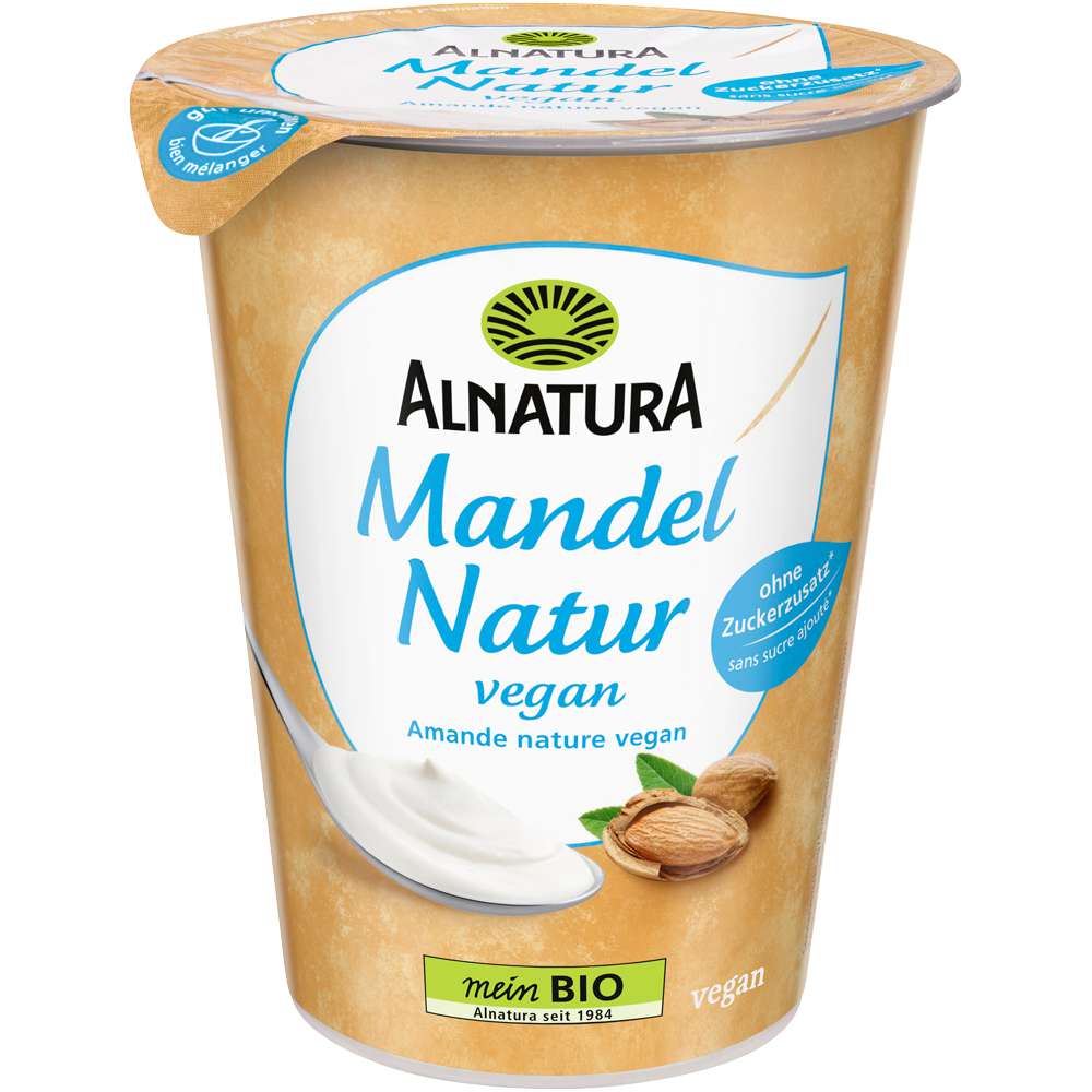 Produktabbildung Alnatura Mandel Joghurtalternative Natur, vegan