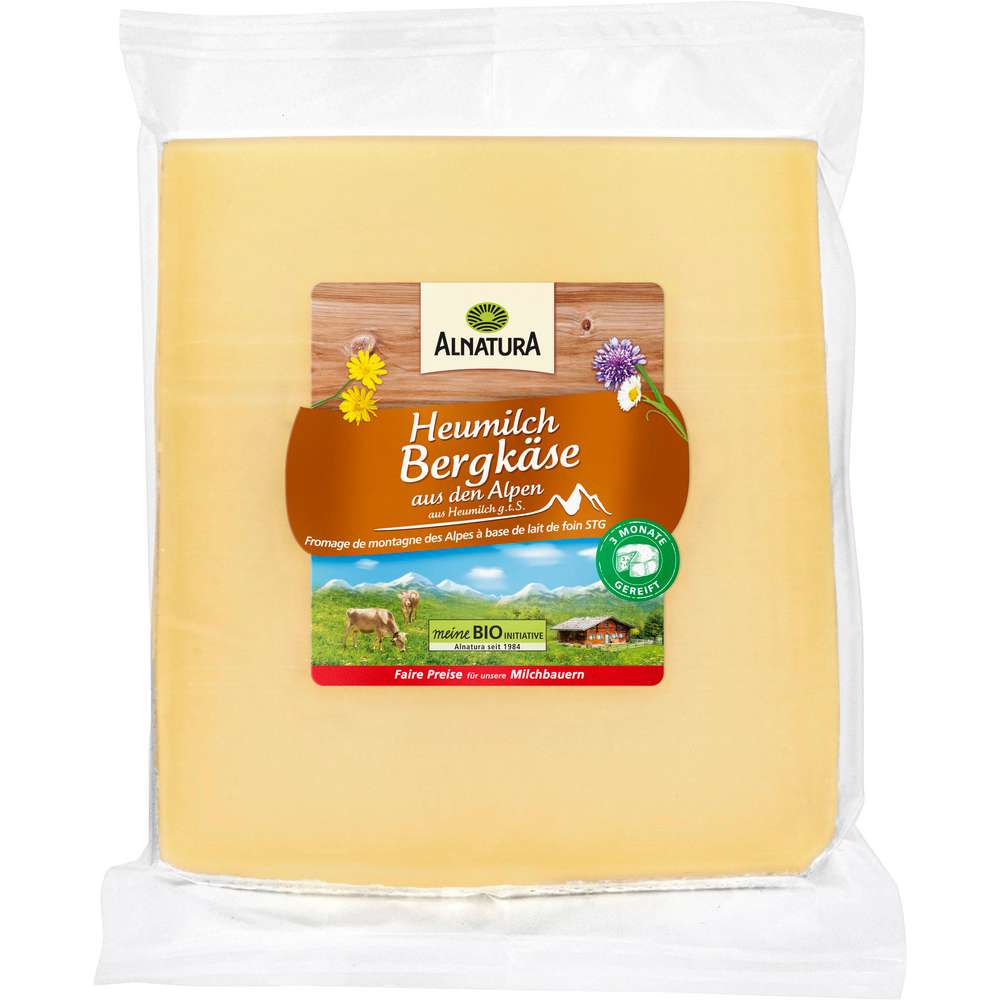 Produktabbildung Alnatura Bio Bergkäse