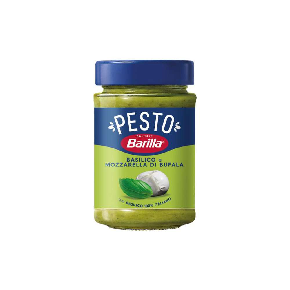 Produktabbildung Barilla Pesto Basilico-Mozzarella