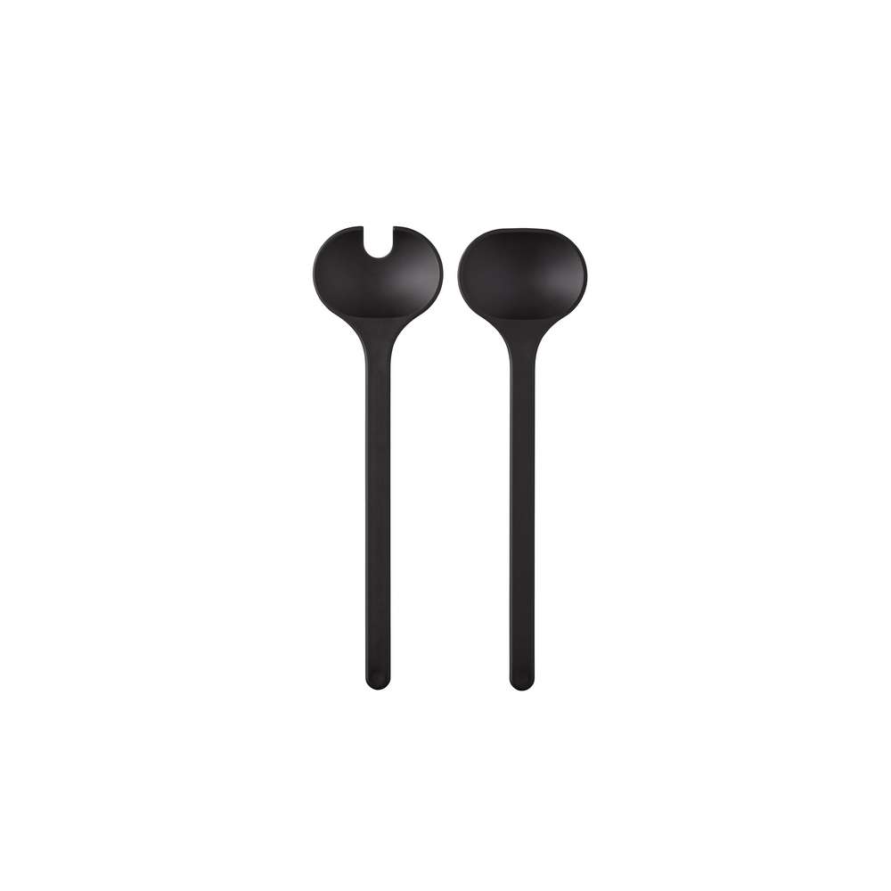 Produktabbildung Mepal Salatbesteck Silueta 2tlg. Nordic Black