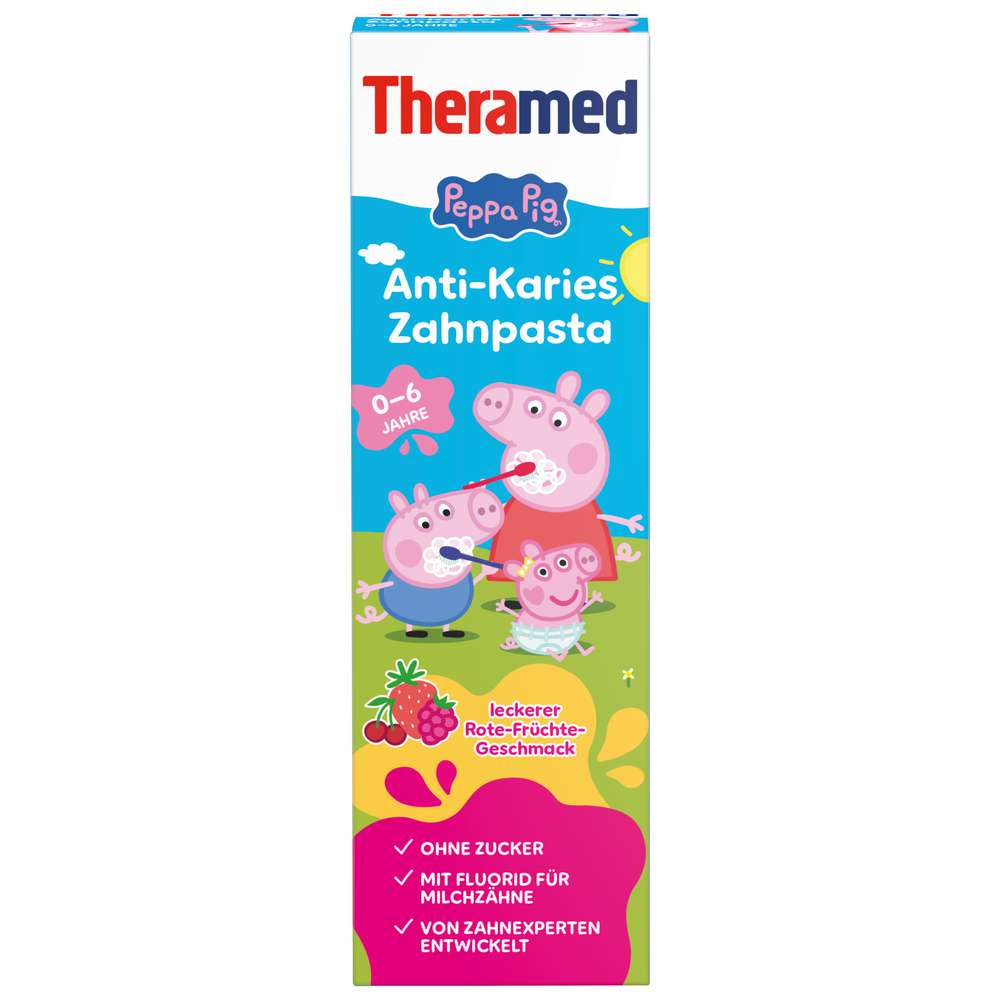 Produktabbildung Theramed Zahncreme Kids, Rote Früchte