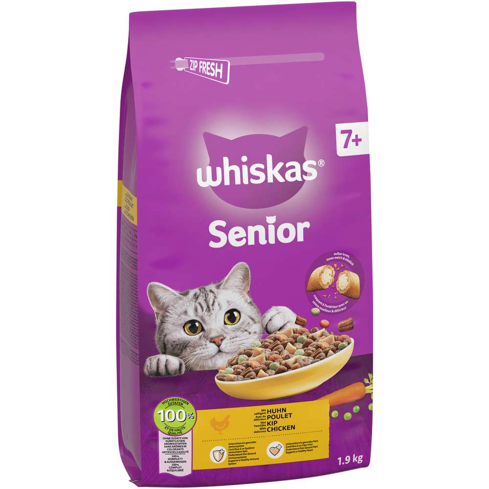 Produktabbildung Whiskas Katzen-Trockenfutter, Huhn