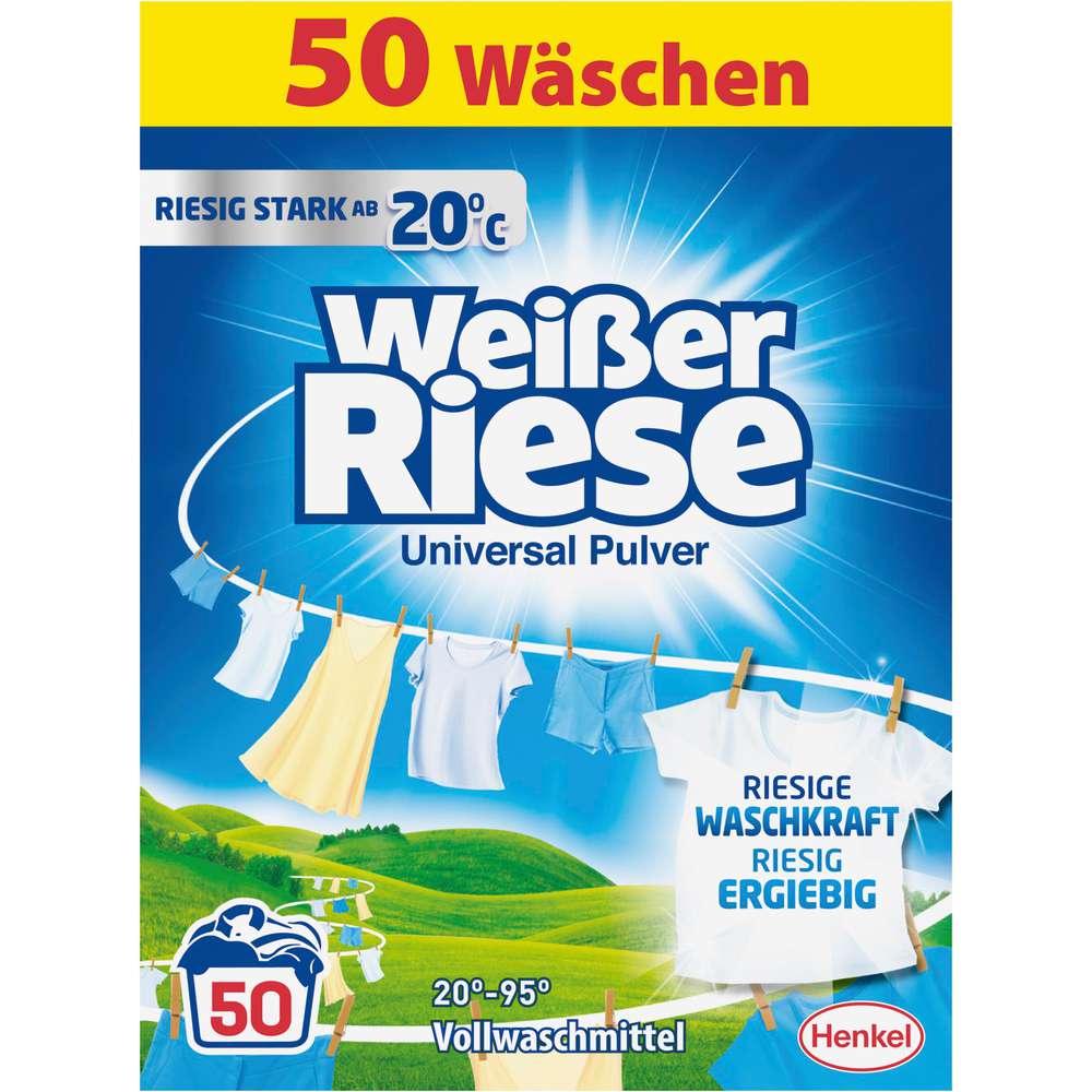 Produktabbildung Weißer Riese Universal-Waschmittel Pulver