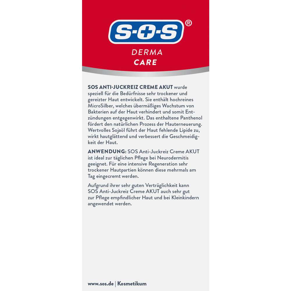 Produktabbildung SOS Anti-Juckreiz Creme