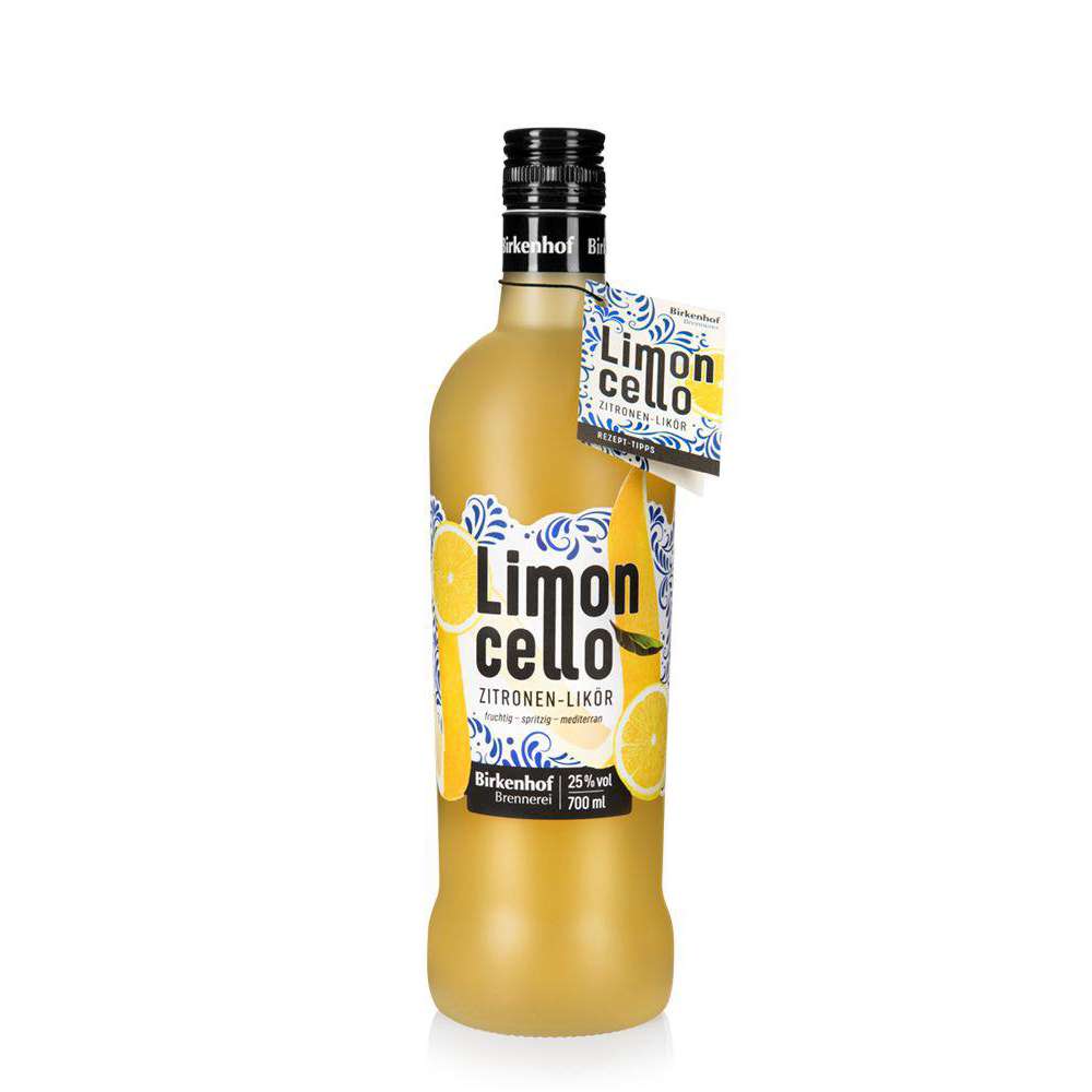 Produktabbildung Birkenhof Limoncello, Zitronen-Likör 25 %
