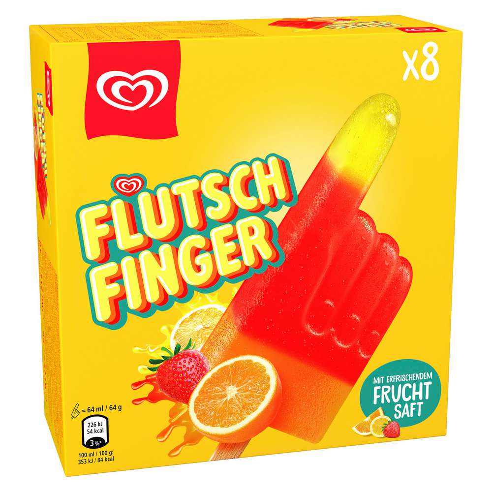 Produktabbildung Langnese Stiel-Eis Flutschfinger