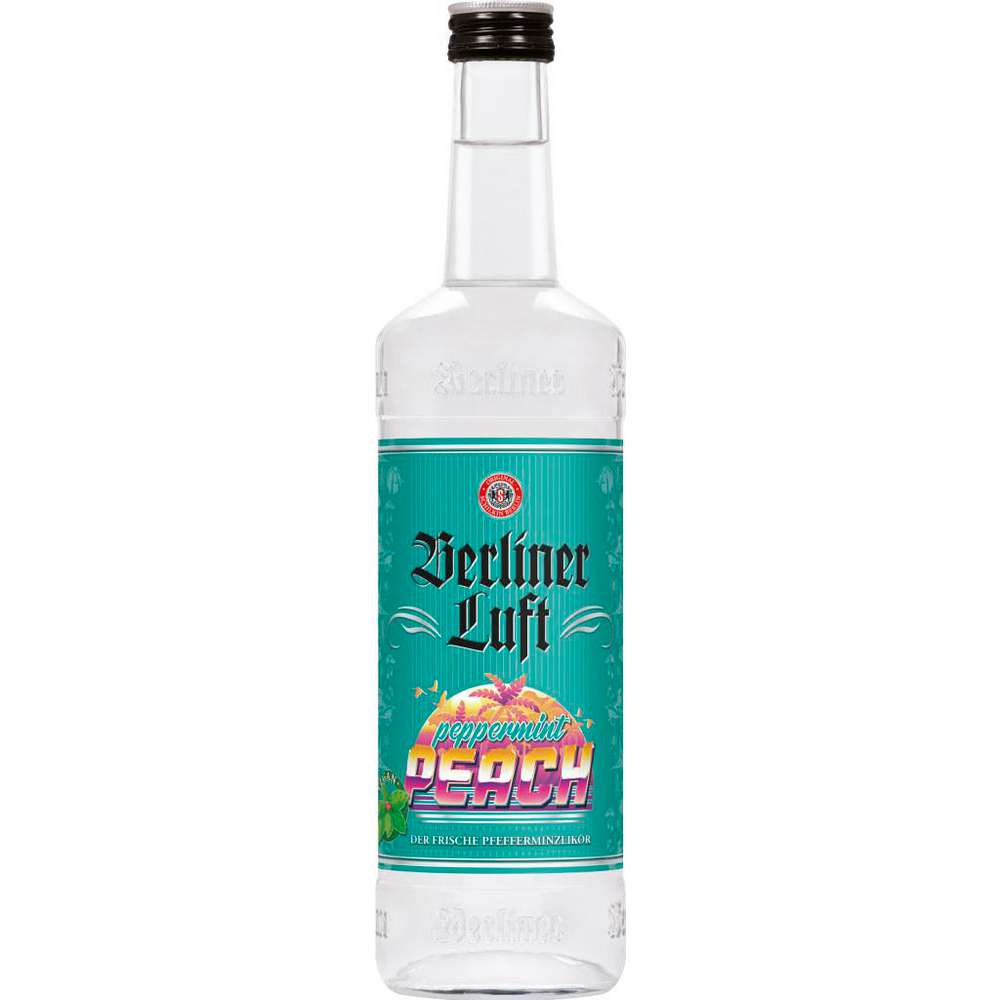 Produktabbildung Berliner Luft Pfefferminzlikör  Peppermint Peach
