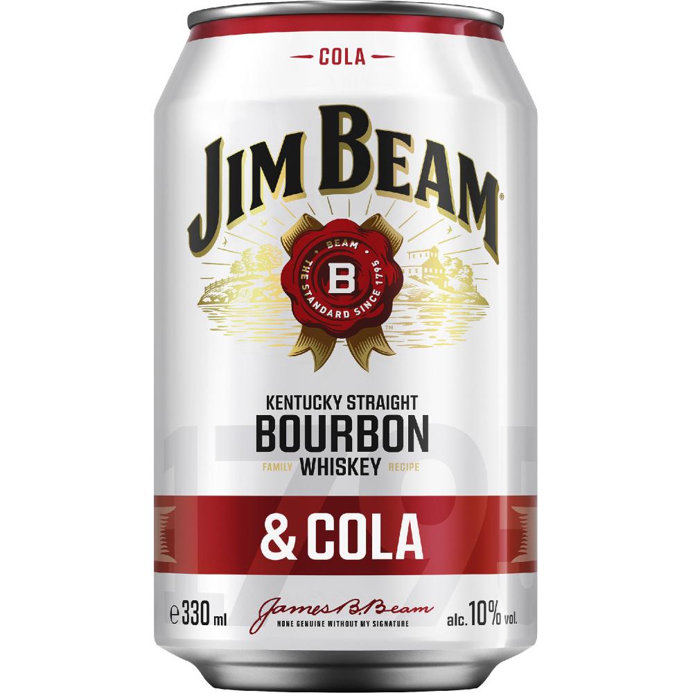 Produktabbildung keine Marke Jim Beam  White & Cola, 0,33 l