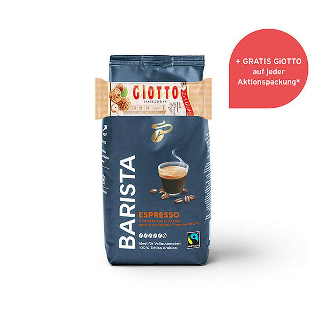 Produktabbildung Tchibo Barista Espresso + Giotto