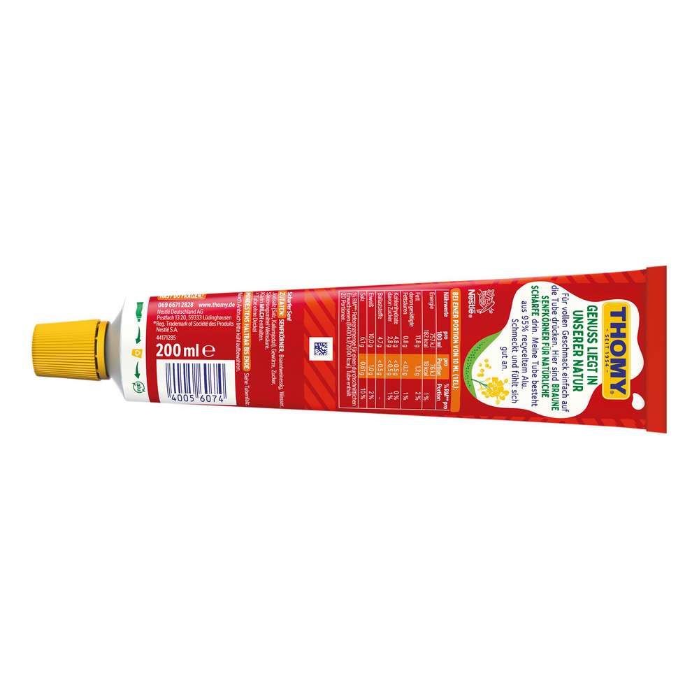 Produktabbildung Thomy Senf, scharf