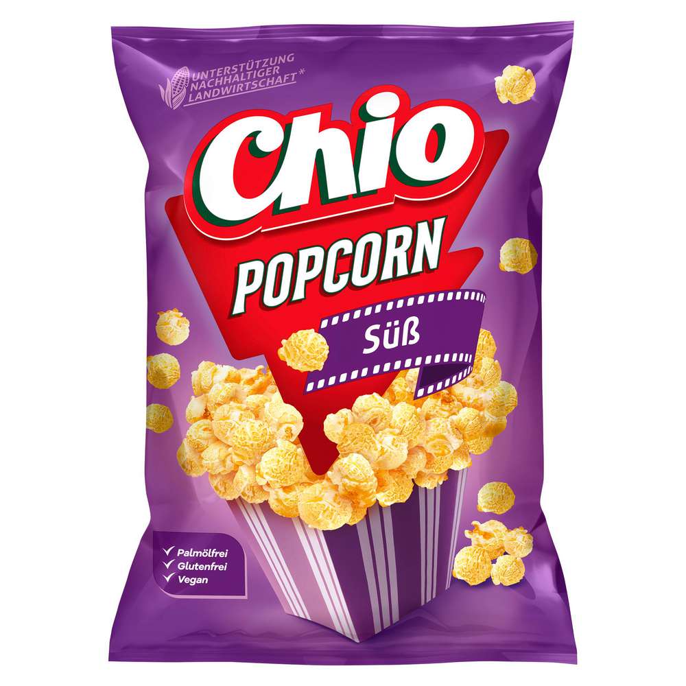 Produktabbildung Chio Ready Made Popcorn, Süß