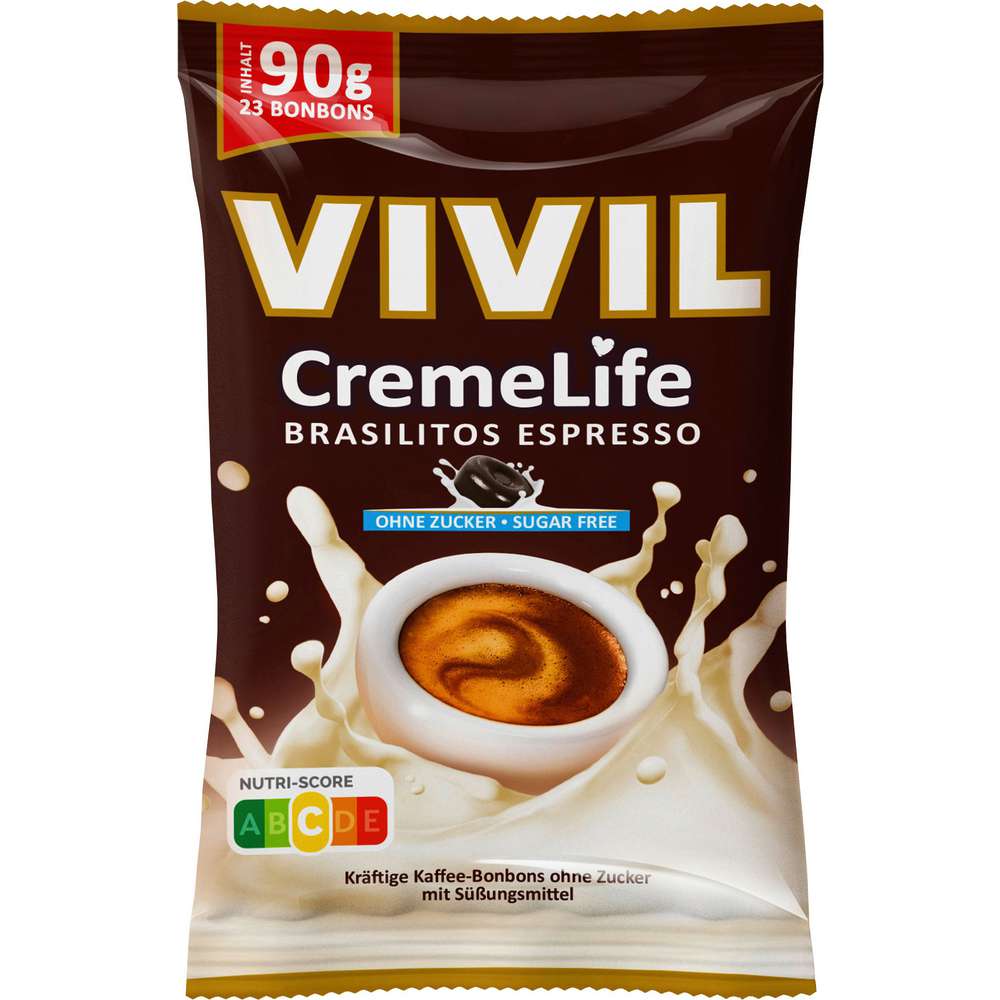 Produktabbildung Vivil Creme Life Classic Bonbons Brasilitos Espresso, ohne Zucker