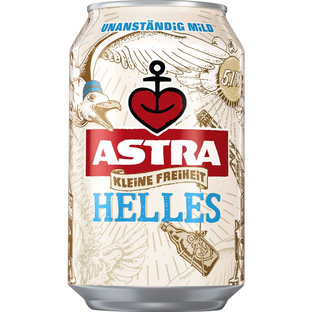 Produktabbildung Carlsberg Astra Helles 5,1 %