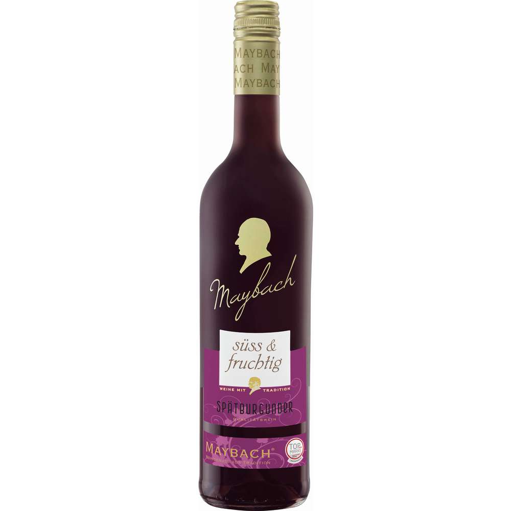 Produktabbildung Maybach Spätburgunder süss&fruchtig, Rotwein