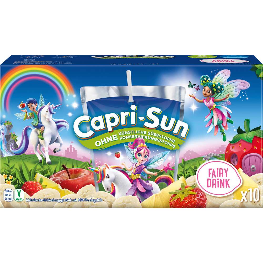 Produktabbildung Capri-Sun Capri Sonne, Elfentrank, 10 x 0,2l (10x null null)
