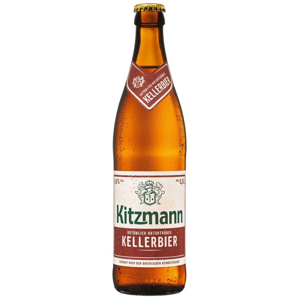 Produktabbildung Kitzmann Kellerbier 1904, naturtrüb 4,9%