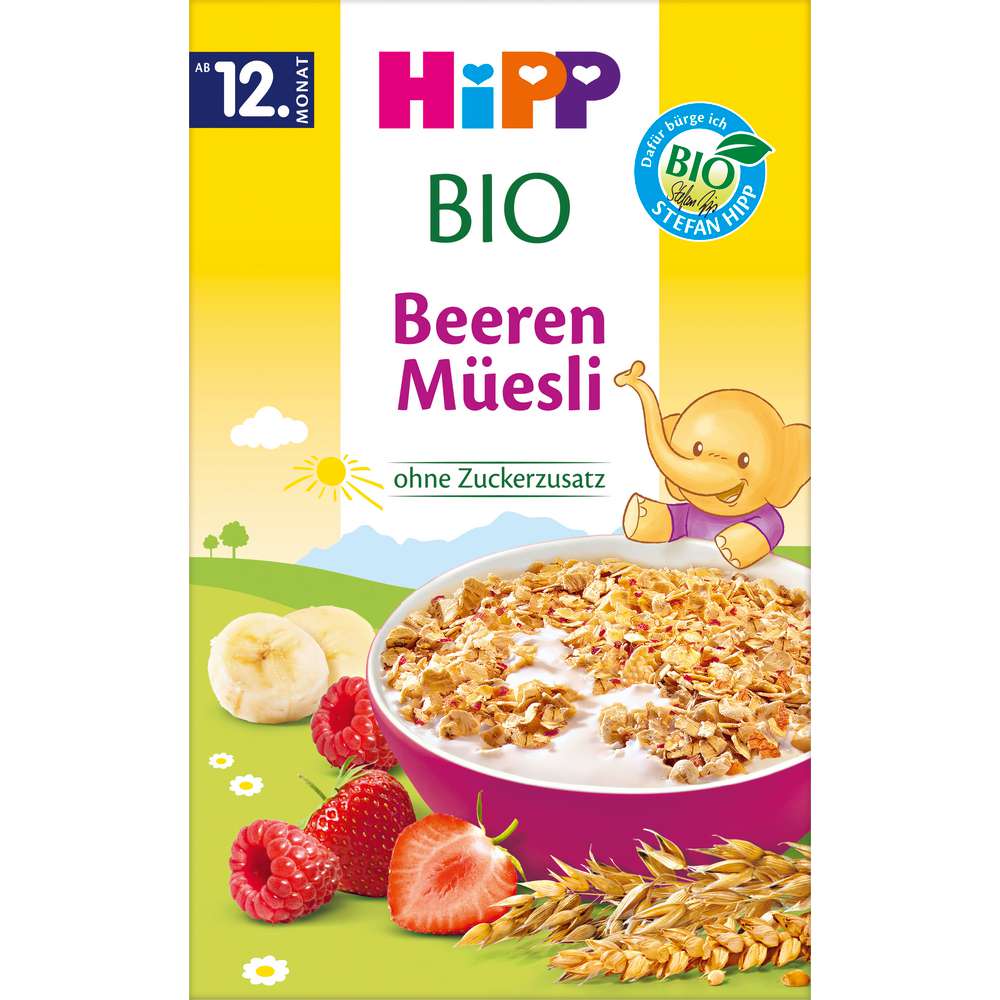 Produktabbildung Hipp Bio Beerenmüsli