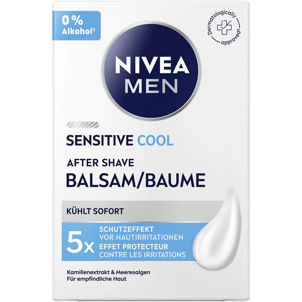 Produktabbildung Nivea Aftershave-Balsam, Sensitive Cool