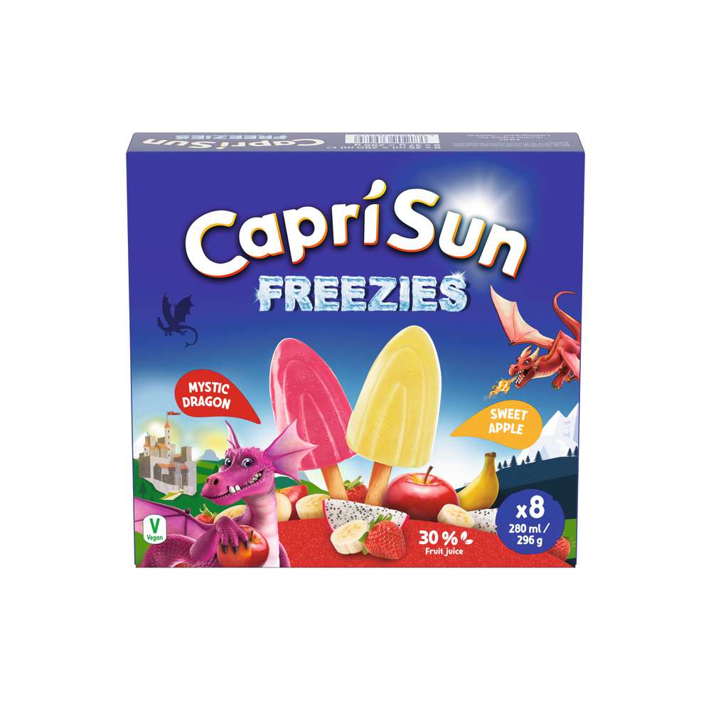 Produktabbildung Capri-Sun Stiel-Eis Freezies, Mystic Dragon