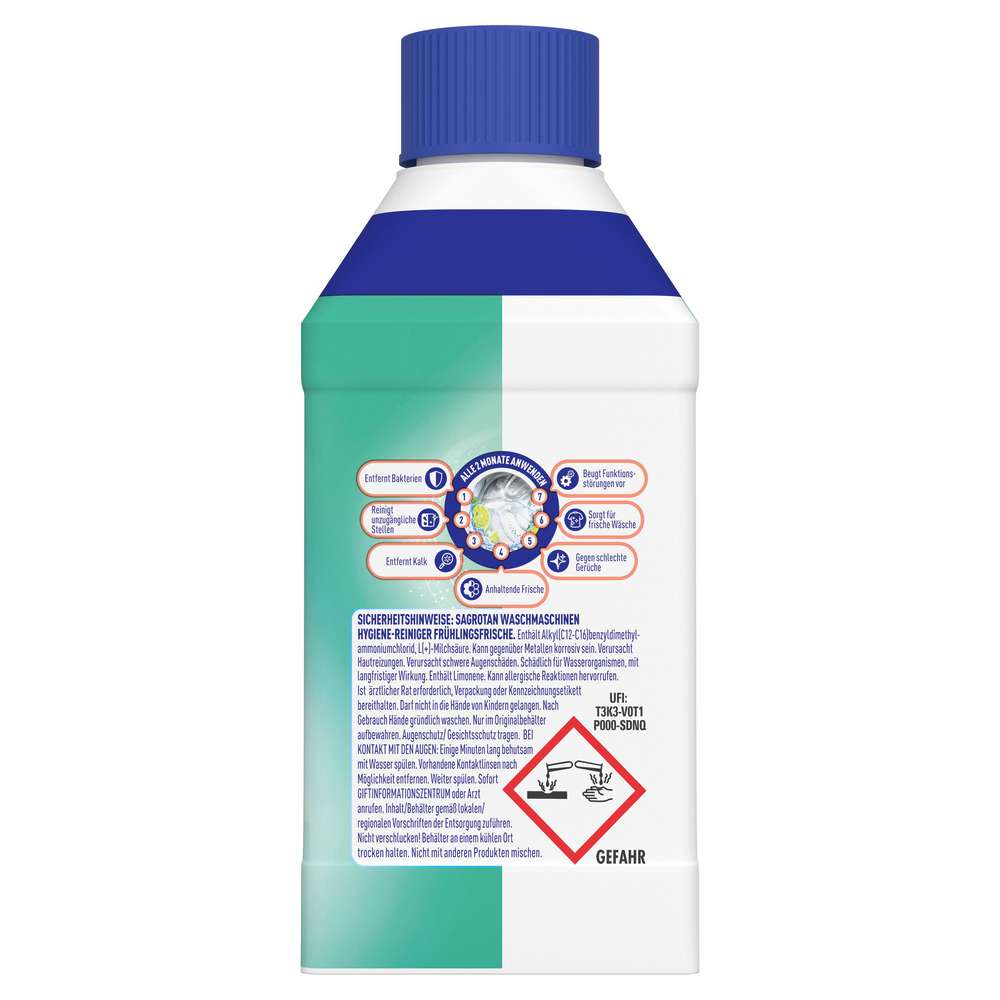 Produktabbildung Sagrotan Waschmaschinen Hygiene-Reiniger 