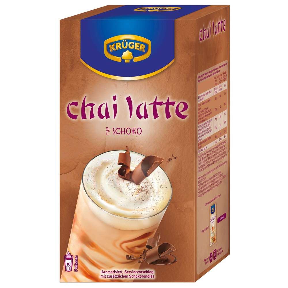 Produktabbildung Krüger Milch-Tee Chai Latte, Schoko Sweet India