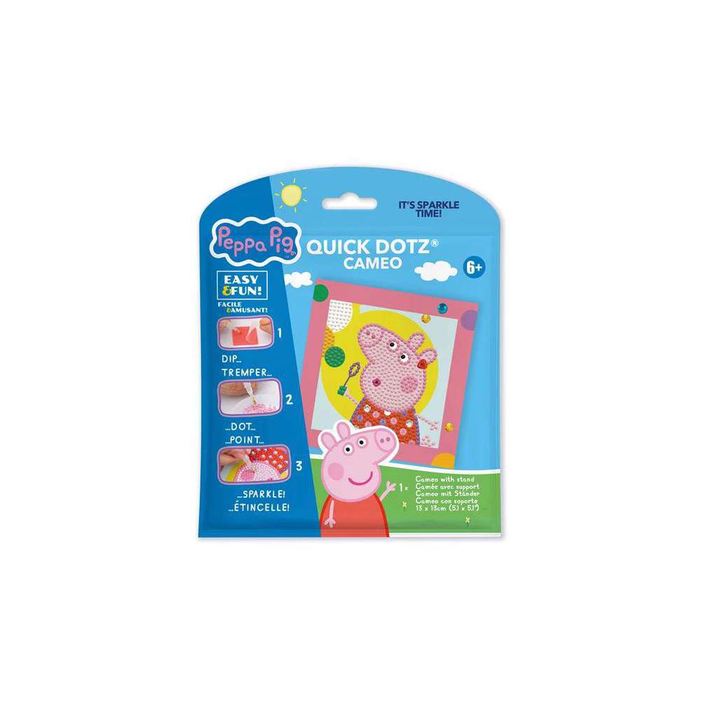 Produktabbildung Carletto Diamond Painting Peppa Pig Seifenblasen