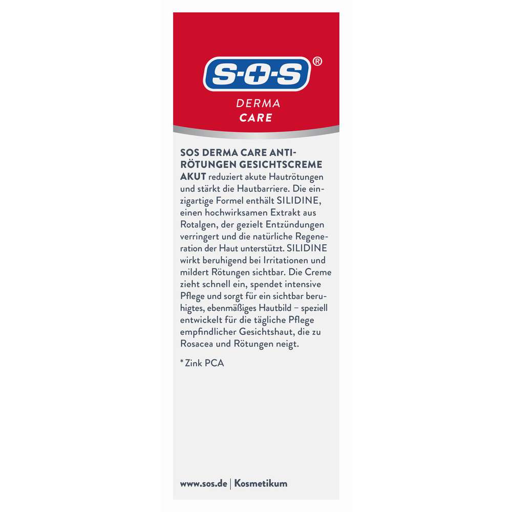Produktabbildung SOS Gesichtscreme Anti-Rötungen Akut