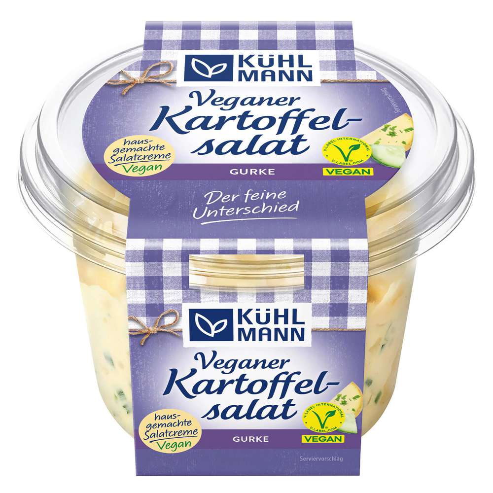 Produktabbildung Kühlmann Veganer Kartoffelsalat mit Gurken